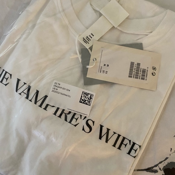 Vampire’s Wife x H&M Printed T-Shirt Sz M - Picture 3 of 5